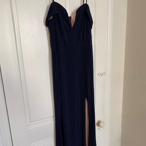 Floor length dress